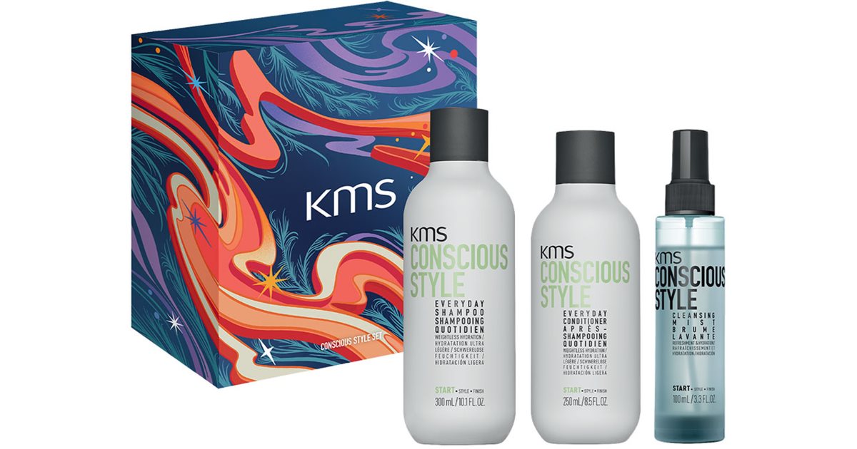 KMS Consciousstyle Style Set: Confezione Regalo Completa per Capelli Donna (1pz)