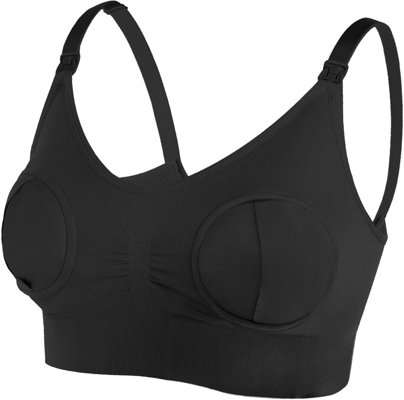 TrueLife Nutrio Bra Reggiseno Allattamento Taglia M Nero