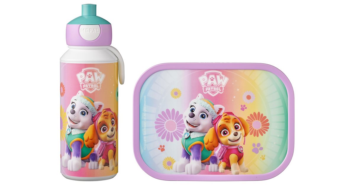 Set Posate Mepal Campus Paw Patrol per Ragazze - Ideale per i Viaggi