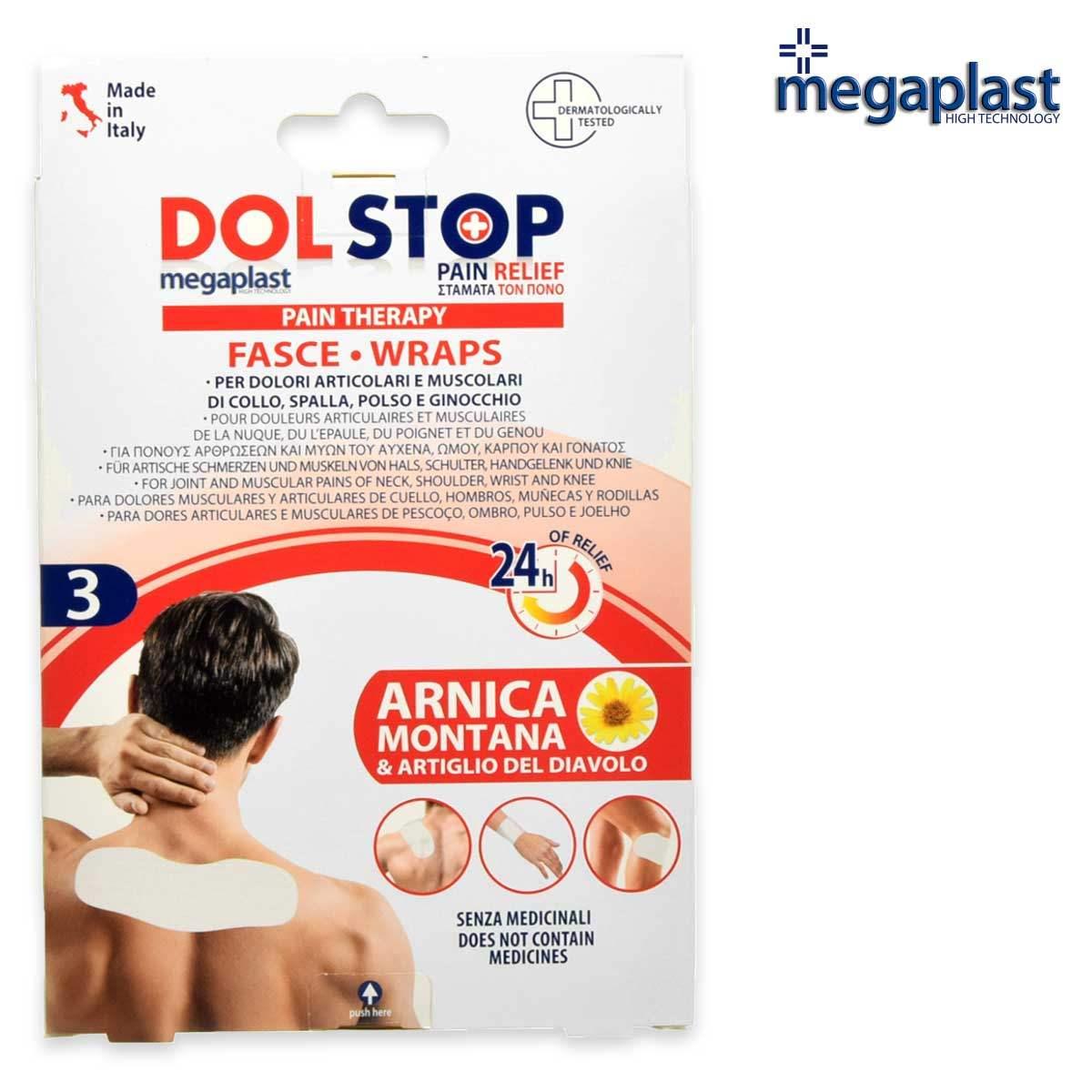 Stopdol ml 3 fasce dol. collo spalla polso ginocchio