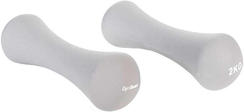 GymBeam: Set di Manubri Neoprene 2 x 2 kg - Potenziamento Muscolare