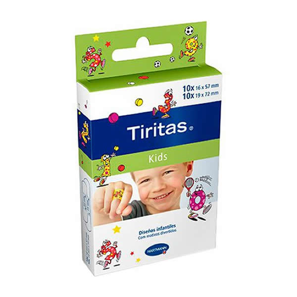 Hartmann Tiritas Bambini: 20 Pacchetti di Aiuto