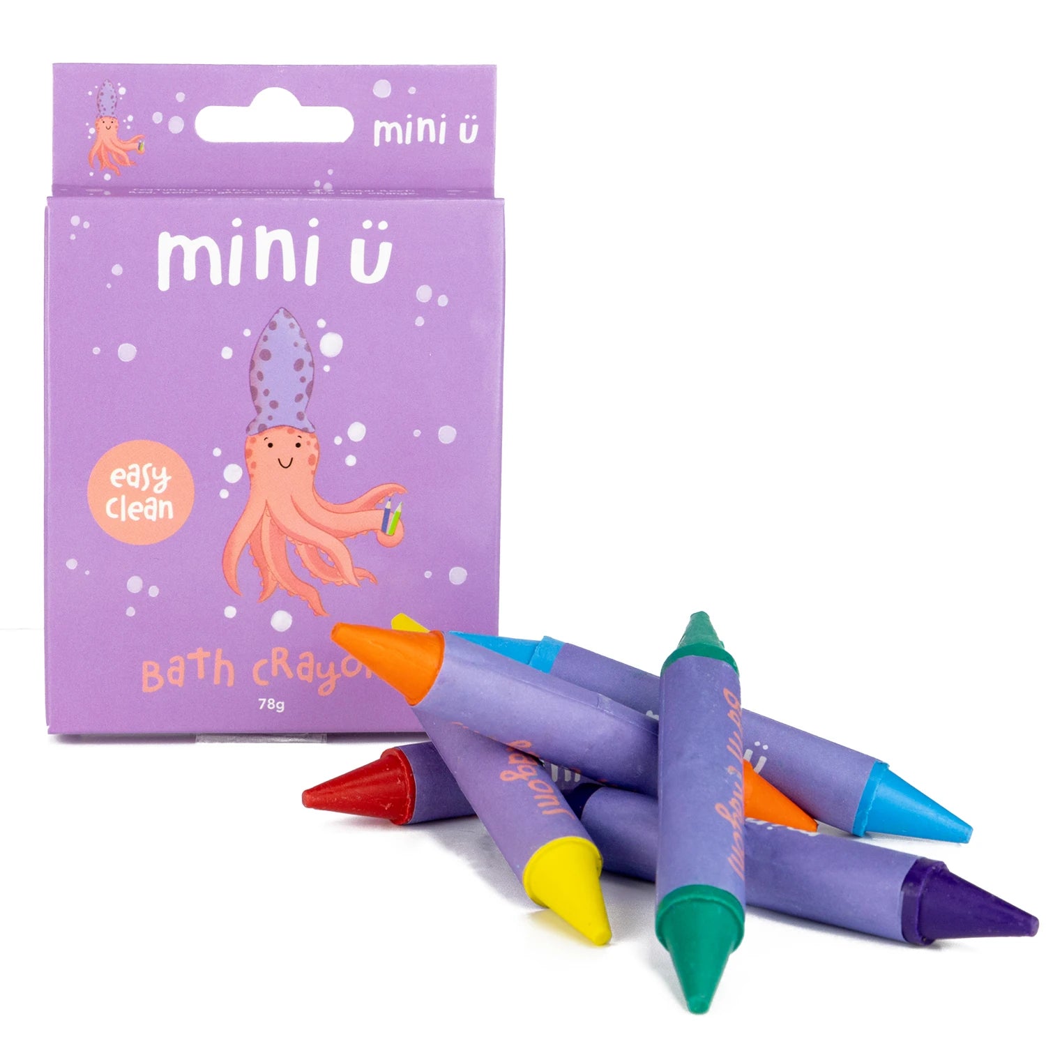 Pastelli da Bagno Mini-U 78g: Divertimento Creativo per i Piccoli!