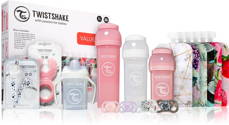 Twistshake Set Bottiglie per Bambini: Un Regalo per le Ragazze