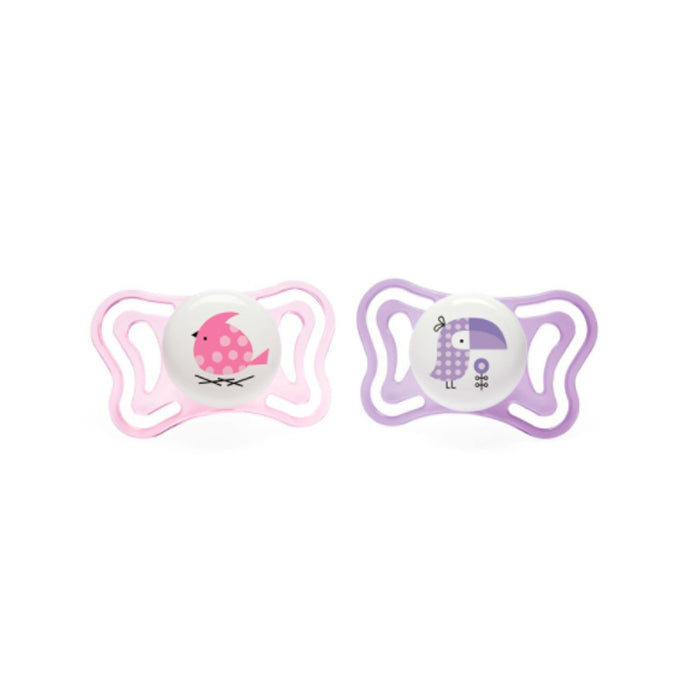 Chicco Pacifier Physio Light: Comfort per la tua bimba (2-6 mesi) - 2 unità