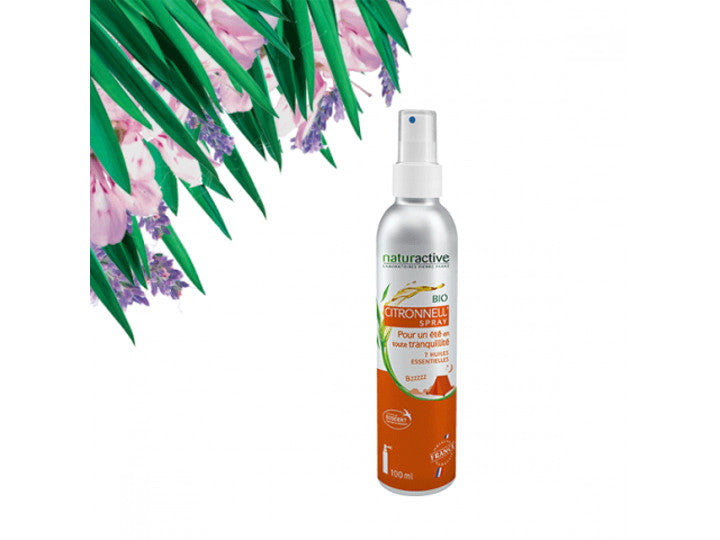 Naturactive Citronnell'Spray: 100ml con 7 Oli Essenziali BIO