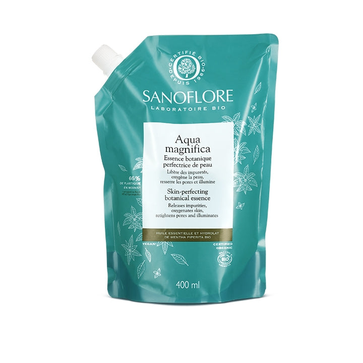 Sanoflore Aqua Magnifica Recharge: Acqua di Cura Botanica Anti-Imperfezioni 400ml