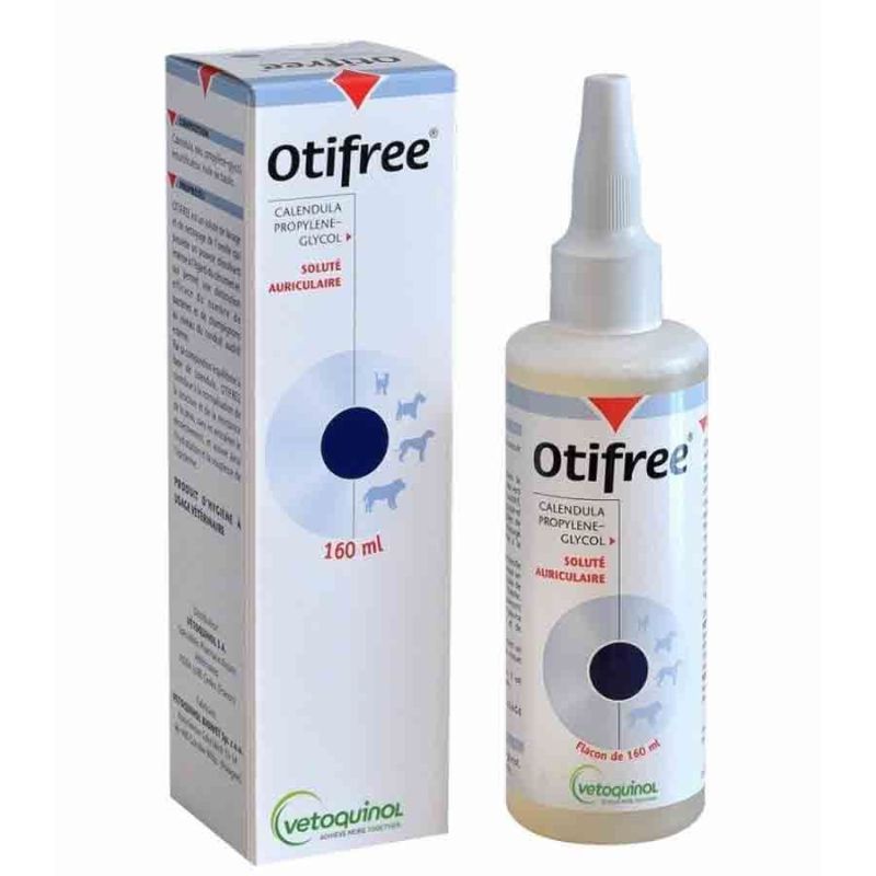 Vetoquinol OTIFREE Soluzione Auricolare: Pulizia e Cura dell'Orecchio Esterno (60ml)