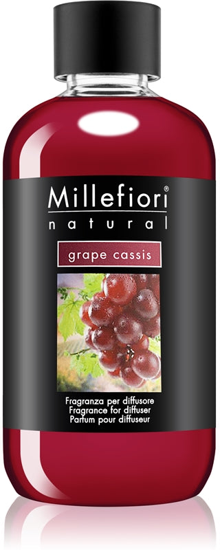 Millefiori Milano Grape Cassis: Ricarica per Diffusori di Aromi 250 ml