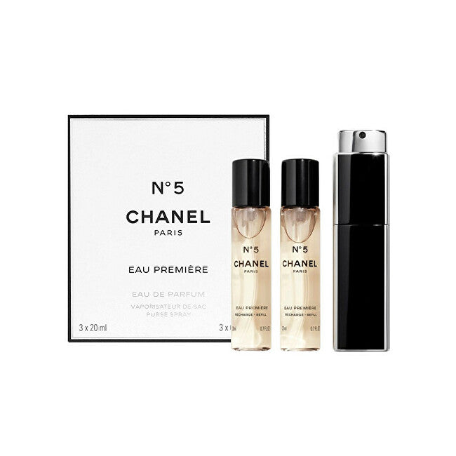 No. 5 Eau Premiere: Set di 3 Spray da 20ml (Volume Totale 60ml)
