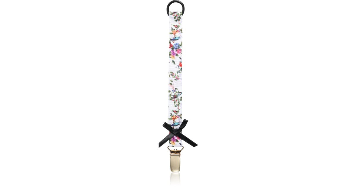 Bjällra Of Sweden Pacifier Clip - Fermaglio per Ciuccio Rose Garden (1pz)