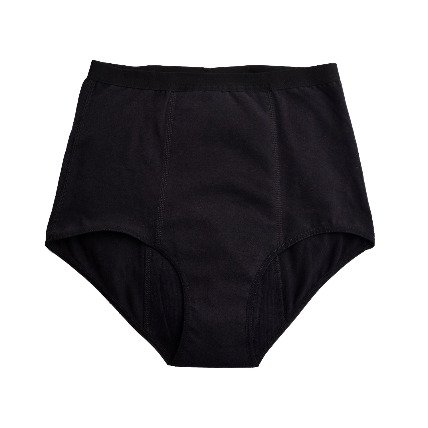 Imse Mutandine Mestruali Nere - Flusso Abbondante L Nero