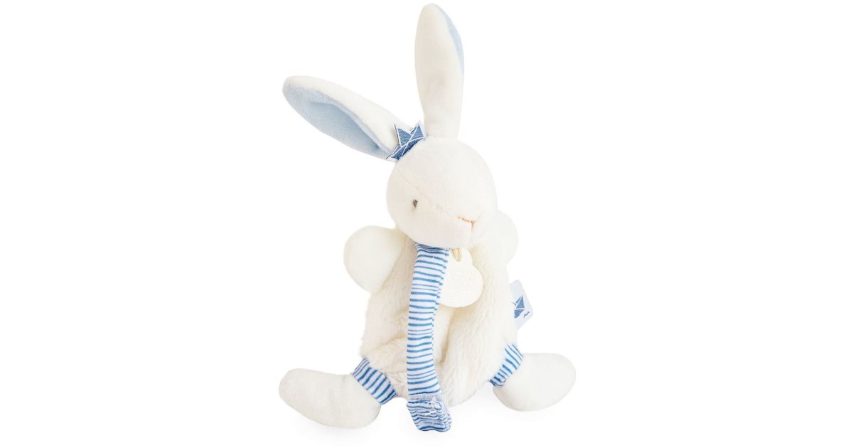 Doudou Gift Set con Coniglietto e Succhietto - Colore Blu