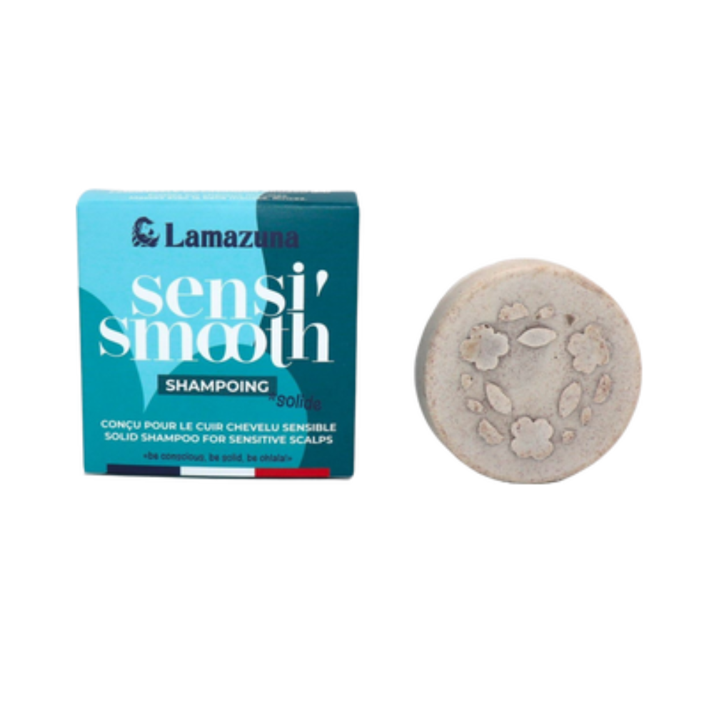 Lamazuna sensì smooth Shampoo Solido, 70 ml