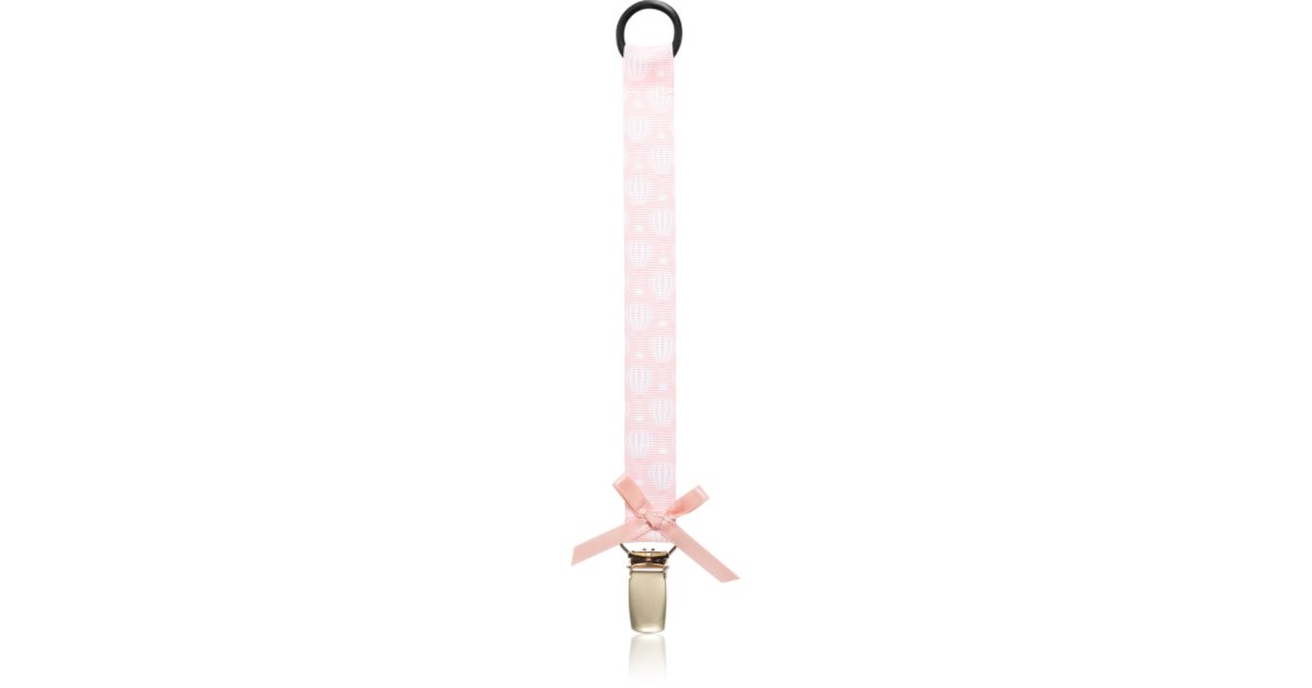Bjällra Of Sweden Pacifier Clip Fermaglio Per Ciuccio Rosa Cielo 1 Pz