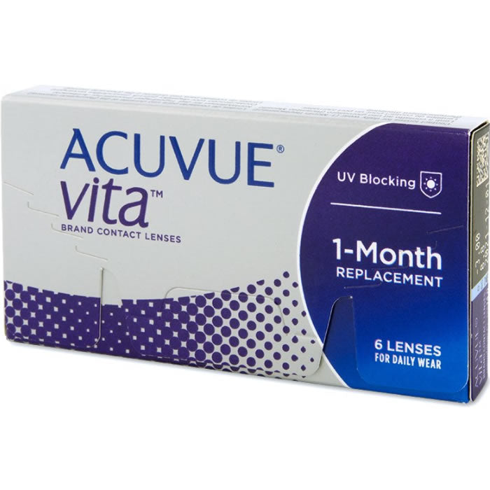 Lenti a contatto Acuvue Vita: Pacco da 6 unità -5.00 BC/8.4 (Sostituzione 1 Mese)