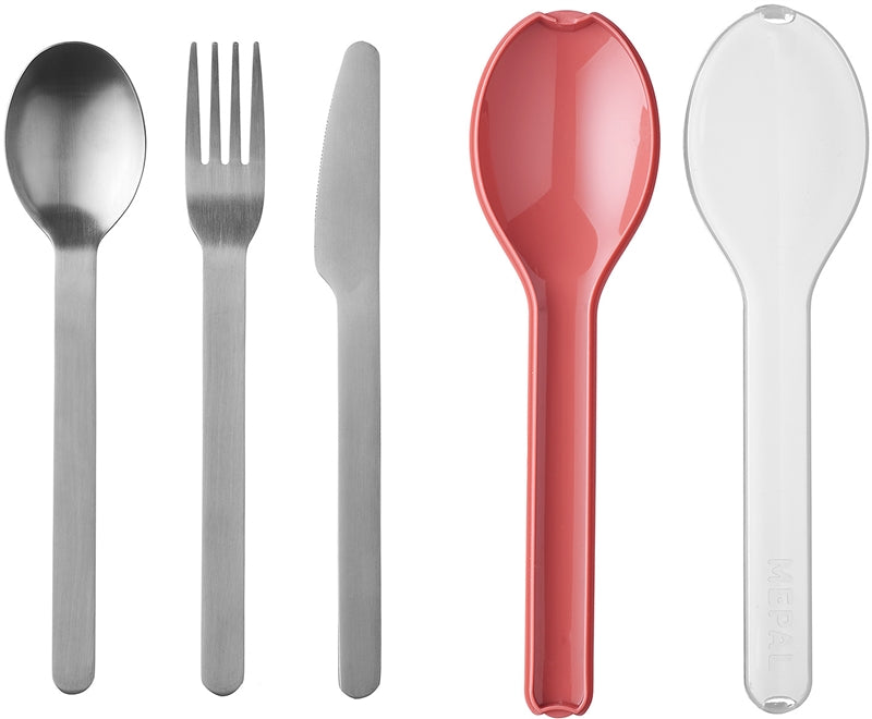 Mepal Ellipse: Posate da Viaggio in Vivid Mauve