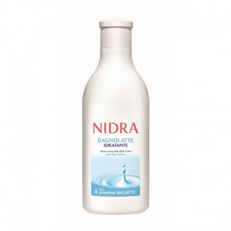 Nidra Bagnoschiuma Latte Idratante Bianco 750 ml