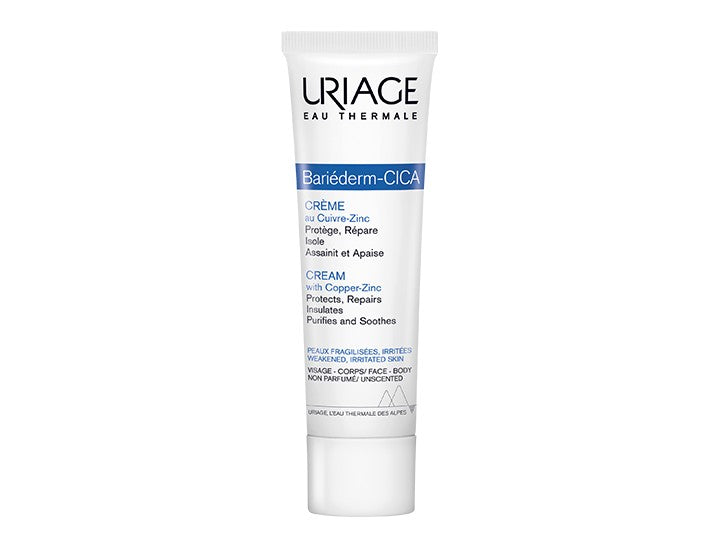 Uriage Bariéderm-CICA - Crema al Rame-Zinco - Pelle Indebolita e Irritata 15 ml