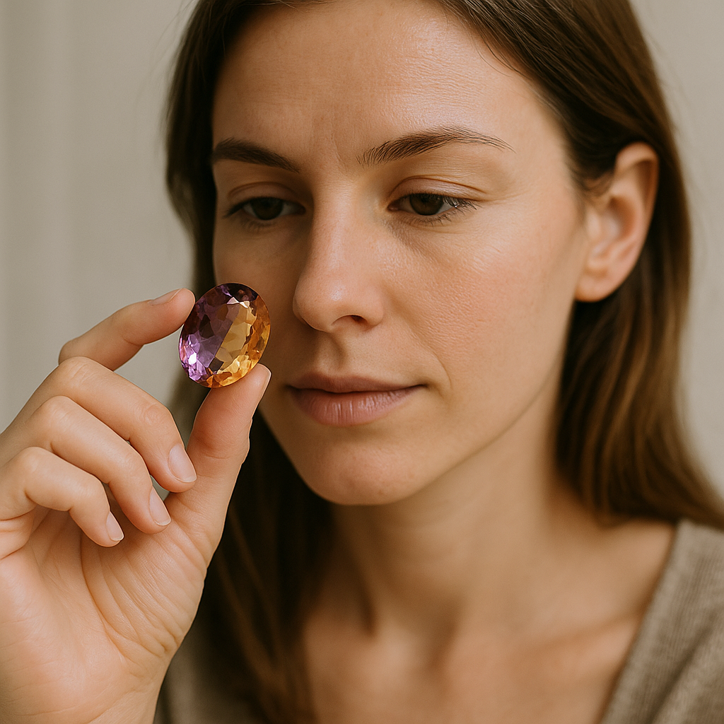 Ametrino: la gemma bicolore e le sue qualità