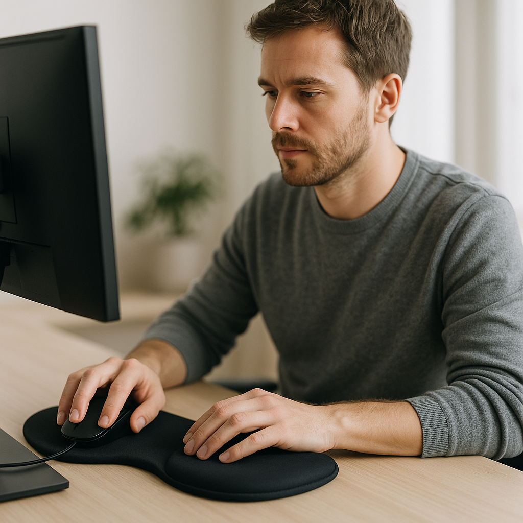 Mouse pad in gel: comfort per lunghe sessioni al PC