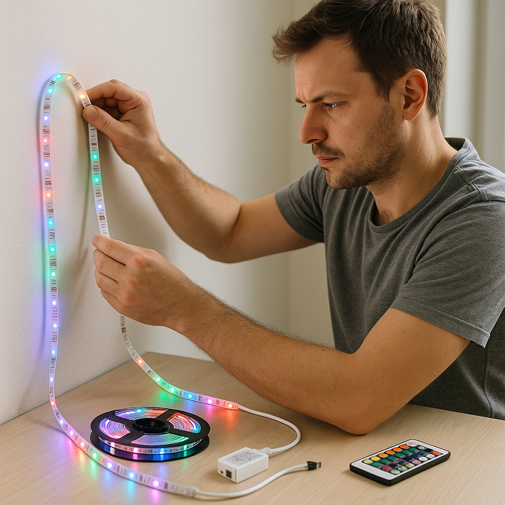 Guida pratica all'installazione delle strisce LED RGB