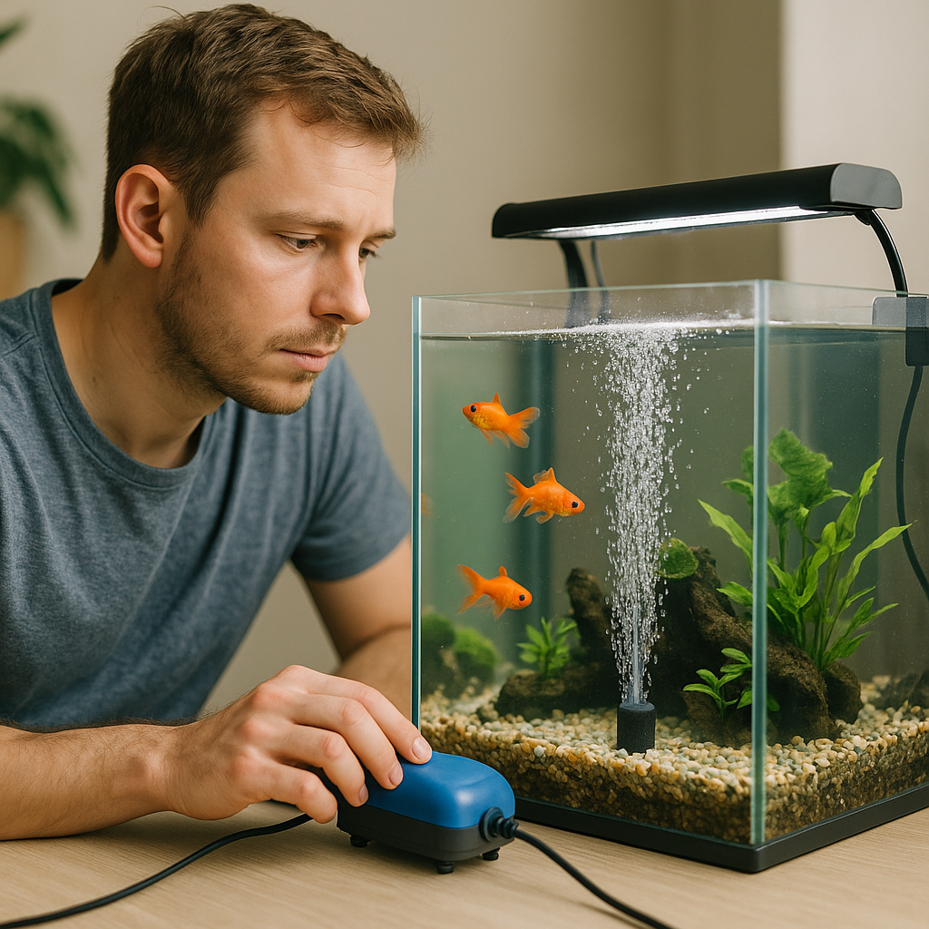 Aeratori per acquari: migliorare la salute dei pesci