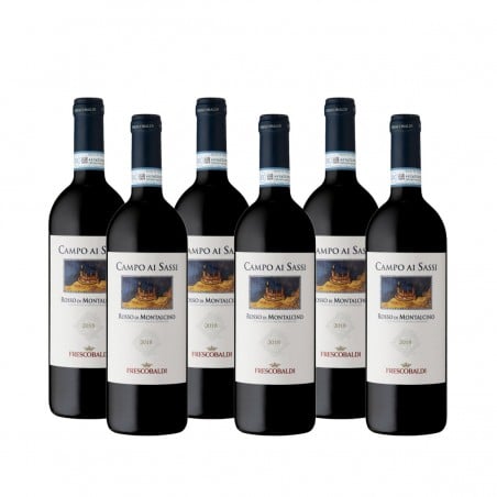 Rosso Di Montalcino Doc Campo Ai Sassi 2021 - Frescobaldi (6 bottiglie)