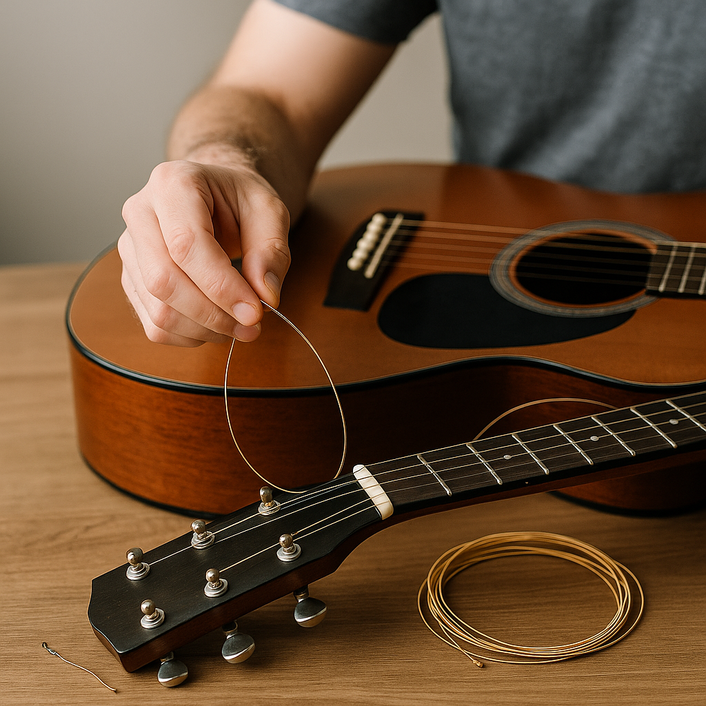 Corde per chitarra: durata e sostituzione