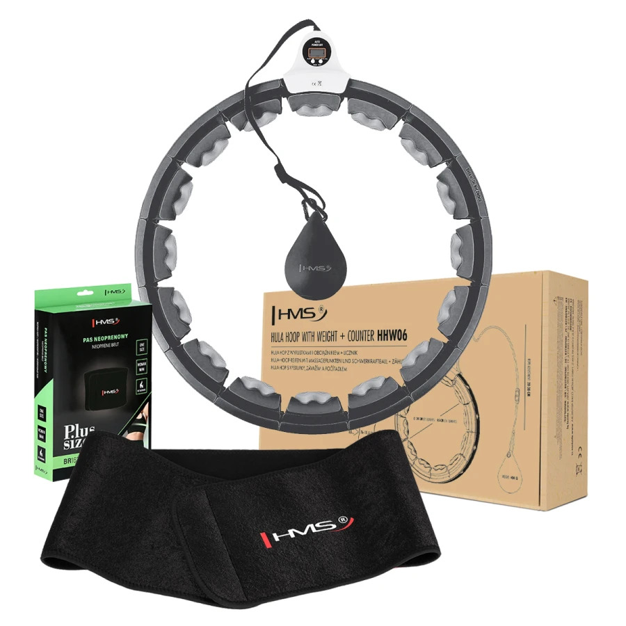 Set di hula hoop magnetico con palla gravitazionale e contapassi da do