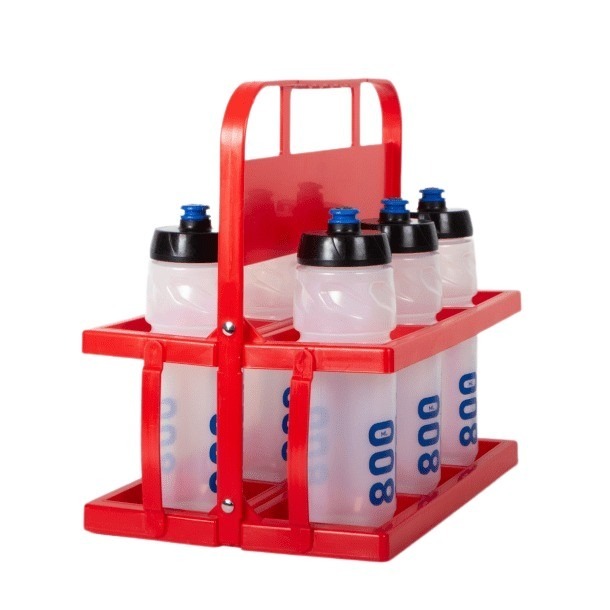 Porta-bottiglie piccolo modello pvc + 6 bottiglie Prestoglas