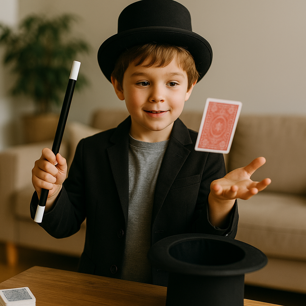 Magia per bambini: semplici trucchi da imparare