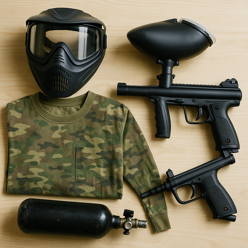 Paintball: attrezzatura essenziale per iniziare