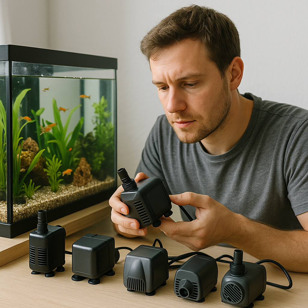 Pompe per acquari: quali scegliere per ogni esigenza