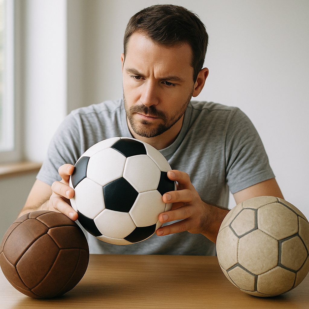 Palloni da calcio: quali materiali scegliere?